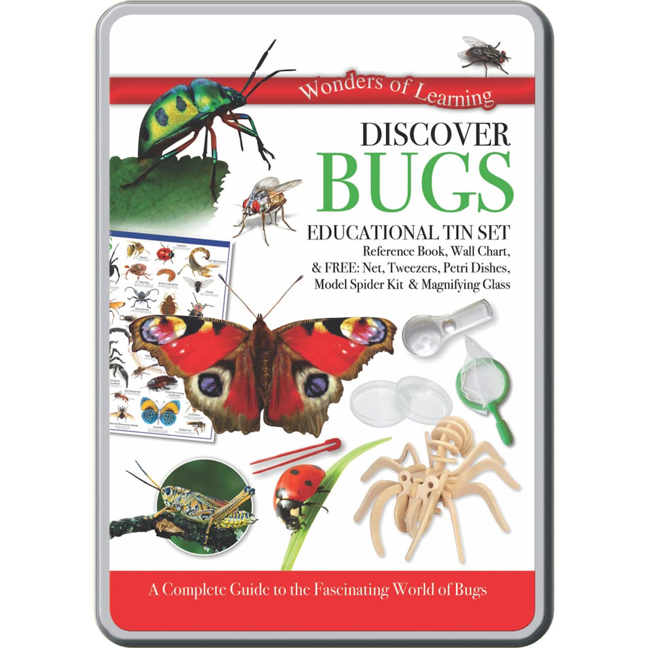 Wonders of Learning Discover Bugs Educational Tin Set Michaels